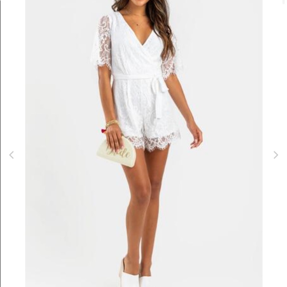 White Romper